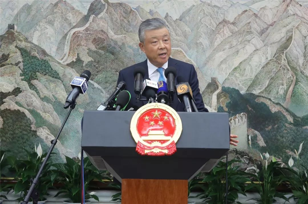 驻英国大使刘晓明就香港局势举行中外记者会实录