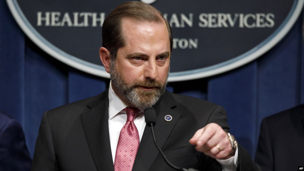 美国政府宣布投入1亿美元帮助中国和其它国家抗击新型冠状病毒疫情