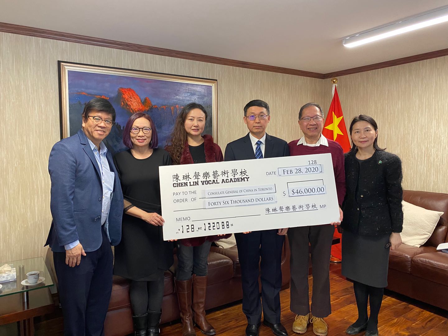 加拿大陈琳声乐学校爱心歌声助力中国武汉火神山医院