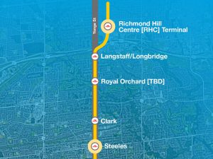 安大略省与约克地区签署了关于央街北地铁扩展的正式协议