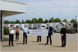 奥沙瓦收到了来自中国友好城市的3万个防护口罩