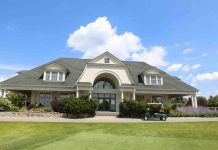 加拿大闽高会第五场球赛在Caledon Woods 高尔夫球场收杆