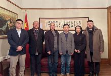 多伦多总领馆程洪波副总领事会见加拿大中文媒体记者协会主要负责人