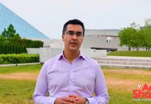 安省自由党党魁候选人Adil Shamji士嘉堡与民众见面会