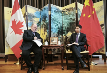 《环球邮报》专访中国驻加拿大大使王镝